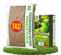 Semi Prato Universale Resistente 40m² Per Zone Ombreggiate e Soleggiate Sementi