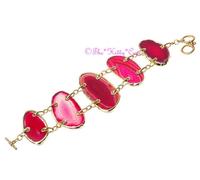 Semi-Preziose Biologico Scaglia Calcedonio Agata Drusa Rock Gemma Alternare