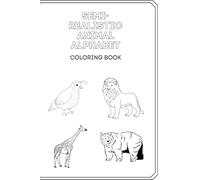 Semi Realitic Animal Alphabet Coloring Book