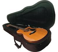 Semi Rigid Hard Case for Acoustic Guitar with Guitar Shape -
