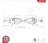 ESEN SKV 40SKV428 Semiasse
