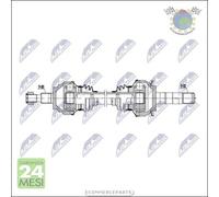 Semiasse AJS per MERCEDES L 500 450 420 350 320
