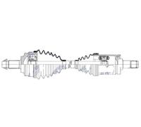 Semiasse Anteriore Destro Opel Zafira C Tourer 2.0CDTI 11 Cascada 13