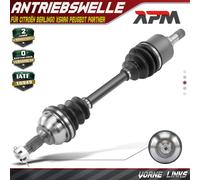 Semiasse Anteriore Sinistra Senza ABS Anello Commutazione. per Citroën Berlingo