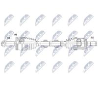NTY NPW-KA-390 Semiasse