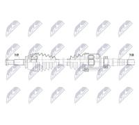 Semiasse Assale anteriore Dx Cambio automatico a 6 marce NPW-RE-264 NTY