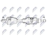 Semiasse Assale anteriore Dx Cambio automatico a 9 marce NPW-ME-144 NTY