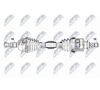 Semiasse Assale anteriore Dx Cambio manuale a 5 marce NPW-PL-179 NTY