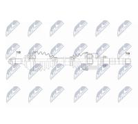 NTY Semiasse NPW-CT-160 – Assale anteriore Dx per cambio manuale