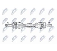 Semiasse Assale anteriore Dx Cambio manuale NPW-KA-382 NTY per KIA RIO II