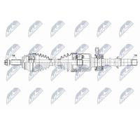 Semiasse Assale anteriore Dx Cambio manuale NPW-MS-092 NTY