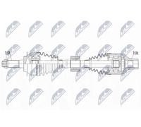NTY NPW-SU-054 Albero motore / Semiasse