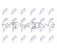 NTY NPW-FR-220 Semiasse