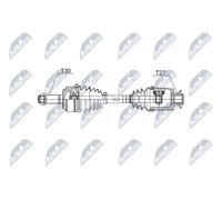 NTY NPW-HD-062 Semiasse
