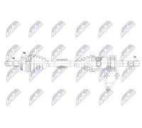 NTY NPW-MG-003 Semiasse