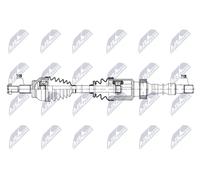 NTY NPW-MZ-125 Semiasse