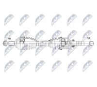 NTY Albero motore/Semiasse compatibile con CITROËN/PEUGEOT NPW-PE-065