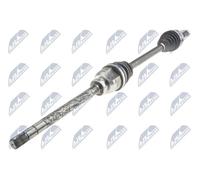 NTY Semiasse anteriore Dx NPW-RE-085 per RENAULT MEGANE III Hatchback