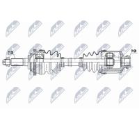 Semiasse Assale anteriore Dx Trasmissione automatica NPW-KA-370 NTY per KIA
