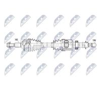Semiasse Assale anteriore Dx Trasmissione automatica NPW-RE-203 NTY per RENAULT