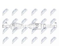 NTY NPW-RE-219 Semiasse