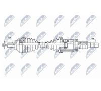 NTY Albero motore/Semiasse compatibile con VOLVO NPW-VV-138