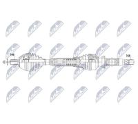 NTY NPW-VV-136 Semiasse