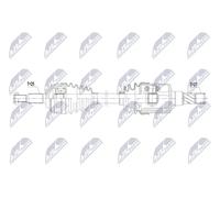 Semiasse Assale anteriore Sx Cambio automatico a 7 marce NPW-NS-226 NTY