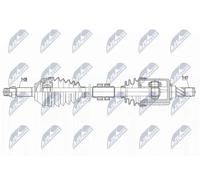 Semiasse Assale anteriore Sx Cambio automatico CVT (continuo) NPW-NS-162 NTY