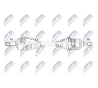 Semiasse Assale anteriore Sx Cambio manuale NPW-FT-085 NTY per JEEP FIAT