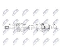 NTY Semiasse NPW-RE-251 Assale anteriore Sx Cambio manuale a 6 marce