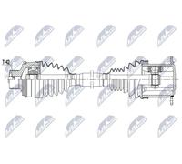 Semiasse Assale anteriore Sx Cambio manuale NPW-AU-037 NTY per AUDI A4 B8 A5