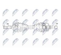 NTY Semiasse NPW-CT-157 anteriore Sx per Citroën, cambio manuale