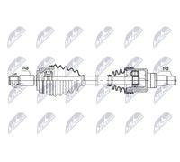 Semiasse Assale anteriore Sx Cambio manuale NPW-FR-228 NTY