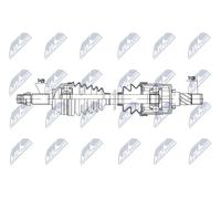 NTY NPW-NS-170 Semiasse