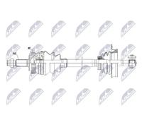 Semiasse Assale anteriore Sx Cambio manuale NPW-RE-234 NTY