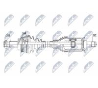 Semiasse Assale anteriore Sx NPW-BM-081 NTY per BMW 5 5 Touring