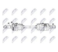 Semiasse Assale anteriore Sx NPW-KA-404 NTY per KIA PICANTO I