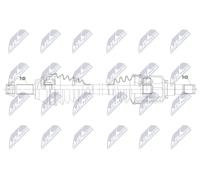 NTY NPW-MG-004 Semiasse