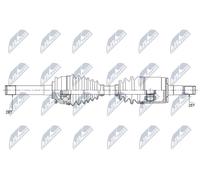 NTY Albero motore/Semiasse compatibile con MITSUBISHI NPW-MS-057