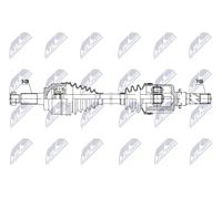 Semiasse Assale anteriore Sx NPW-MZ-114 NTY