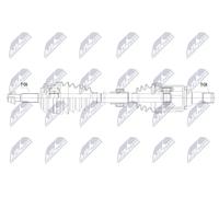 Semiasse Assale anteriore Sx NPW-TY-227 NTY