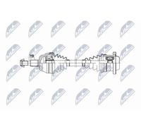 Semiasse Assale anteriore Sx NPW-VW-249 NTY