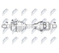 NTY Semiasse NPW-DW-063 anteriore Sx per MG HS 1.5T trasmissione automatica (dal 2018)