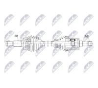 Semiasse Assale anteriore Sx Trasmissione automatica NPW-JG-024 NTY