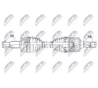 Semiasse Assale posteriore Cambio manuale NPW-LR-025 NTY per LAND ROVER