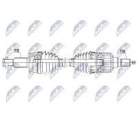 Semiasse Assale posteriore Cambio manuale NPW-LR-027 NTY per LAND ROVER