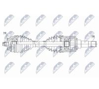 NTY Albero motore/Semiasse compatibile con BMW NPW-BM-169