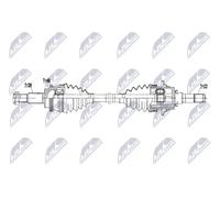 NTY NPW-MZ-126 Semiasse