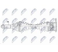 NTY Albero motore/Semiasse compatibile con FIAT SUZUKI NPW-SU-046
